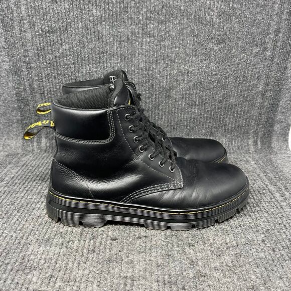 Dr. Martens Winch NS II Black Leather Work Boots Lace Up Mens 11 / Women’s 12 - Picture 1 of 8